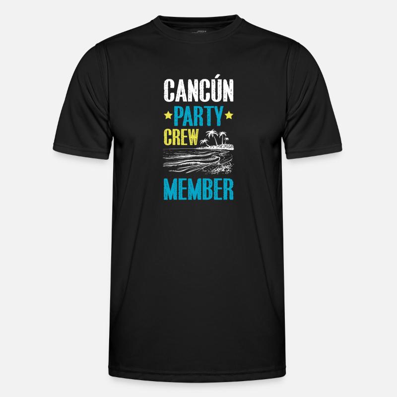 Cancun Party Crew - Men's Functional T-Shirt - black