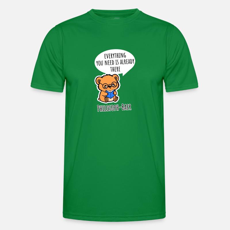Philosopher Bear - Tout ce dont vous avez besoin est déjà là T-shirt sport Homme