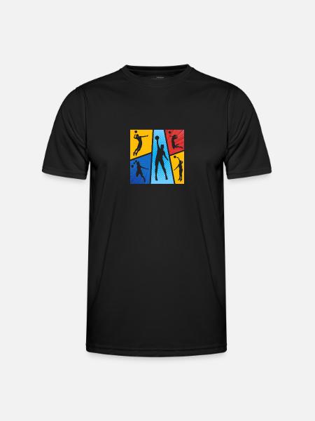 Fistball Fistball - Men's Functional T-Shirt - black