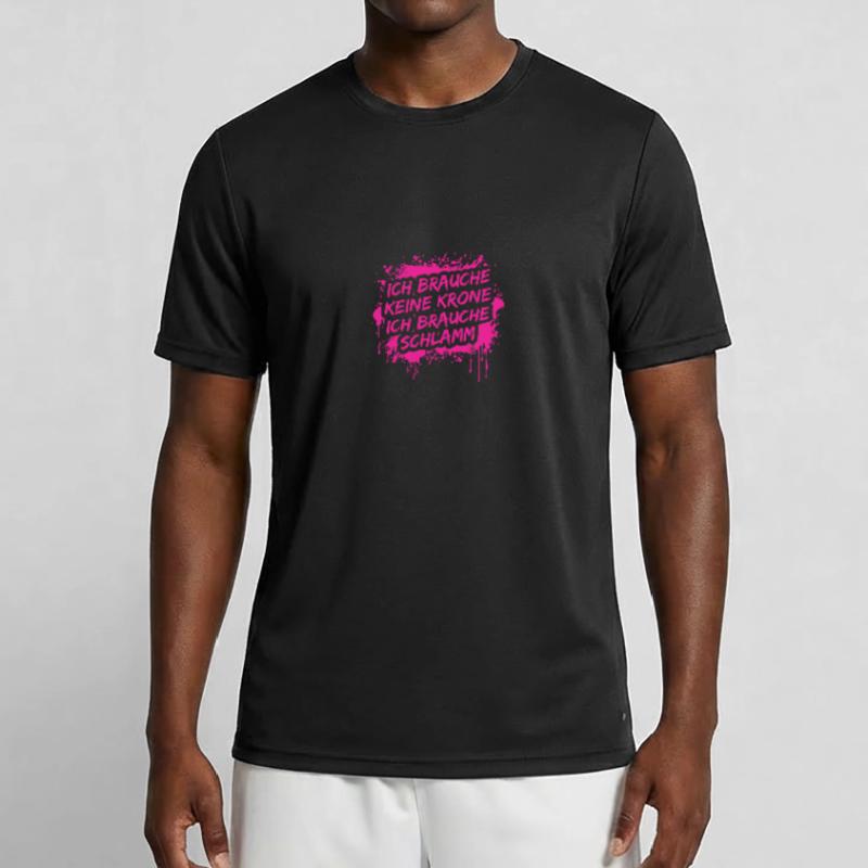Pas de course boueuse Crown Mud Run T-shirt sport Homme