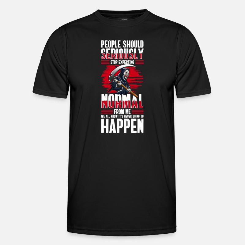 Sarcasm Hate Man - Men's Functional T-Shirt - black