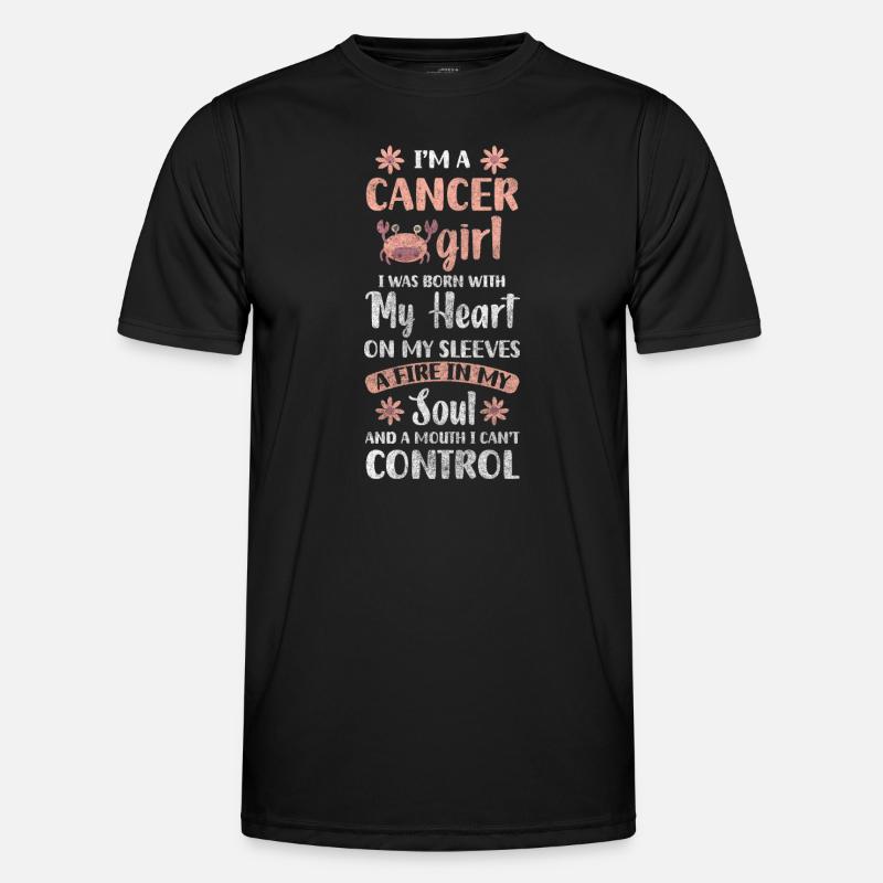 Zodiac sign element - Men's Functional T-Shirt - black