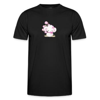 Animals sweet style - Männer Funktions-T-Shirt - Schwarz - Vorne - AI Model Male 178 dark (178cm)