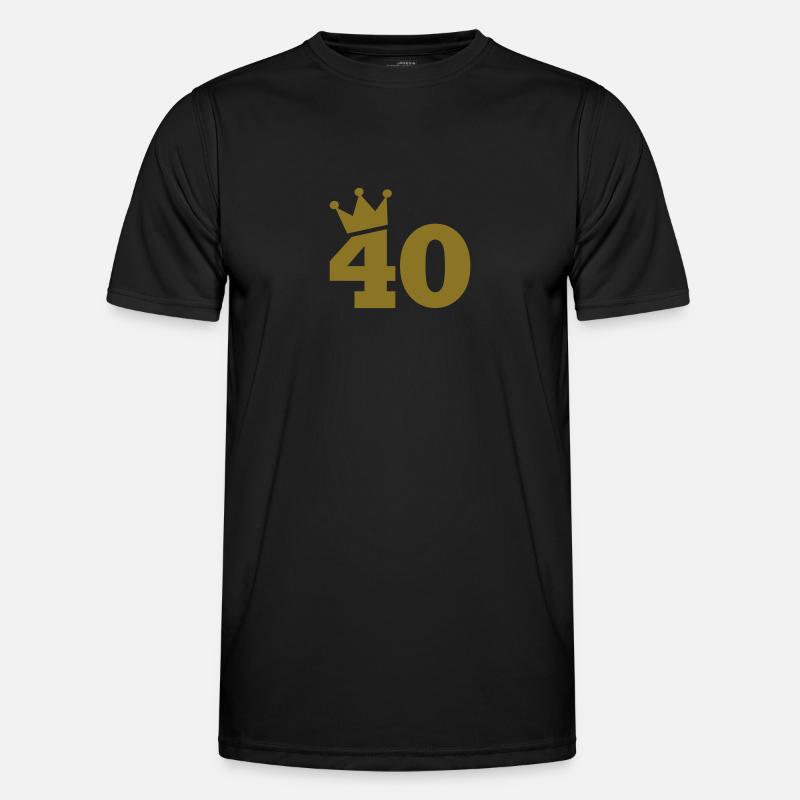 40 - Men's Functional T-Shirt - black