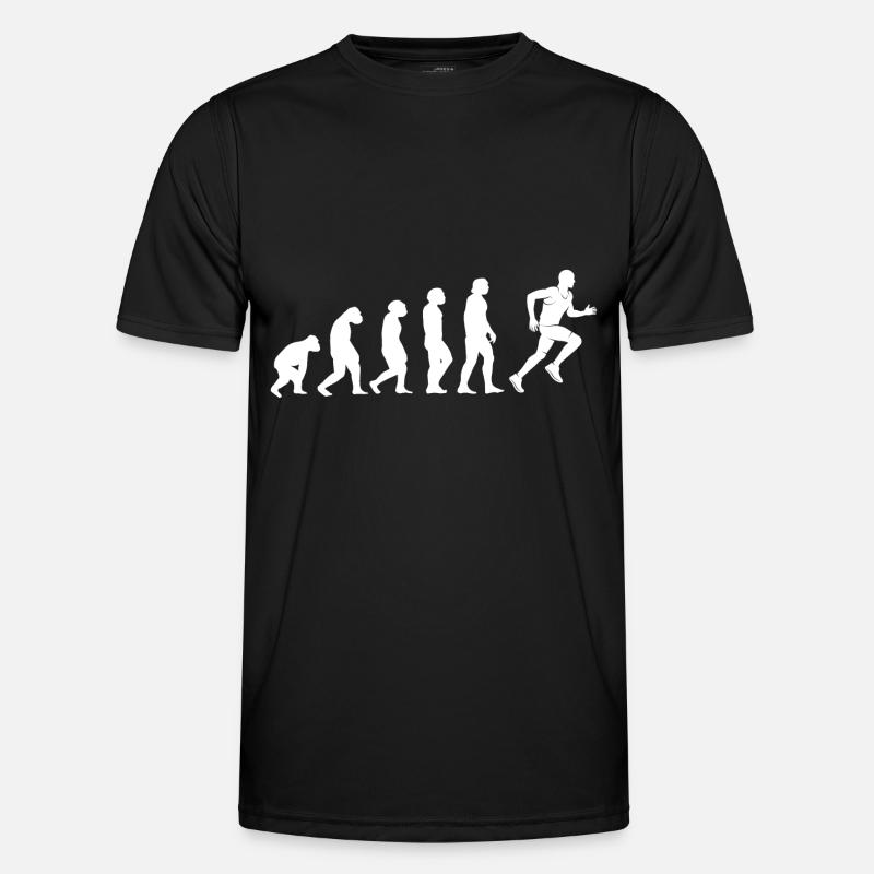Running evolution - Men's Functional T-Shirt - black