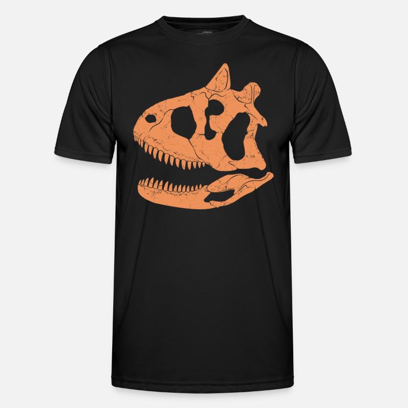 Carnotaurus Fossil Schädel Männer Funktions-T-Shirt