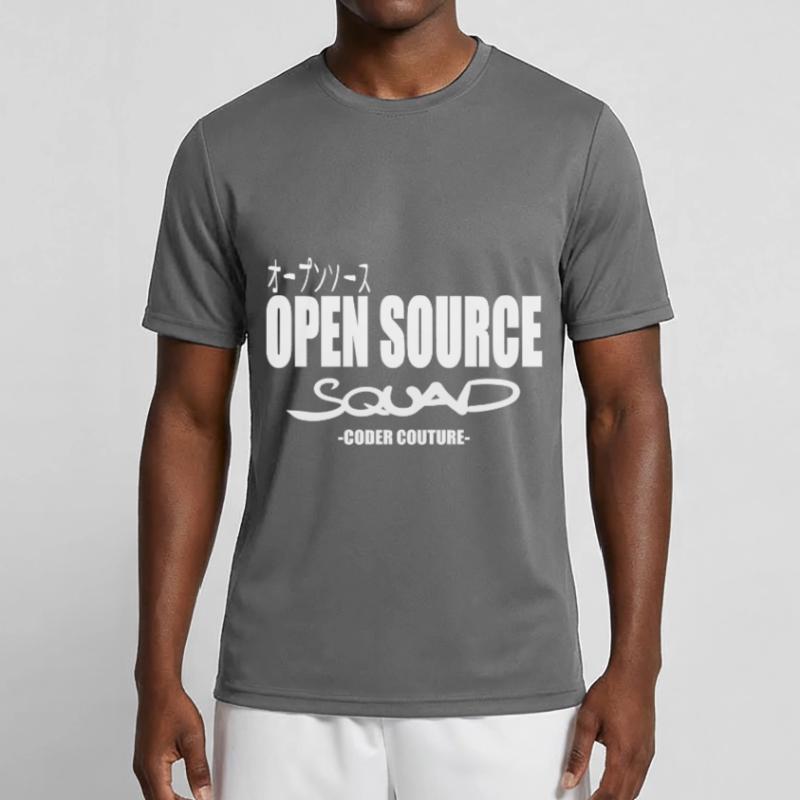 LUZILLION CODER COUTURE, OPEN SOURCE SUPPORTER Männer Funktions-T-Shirt