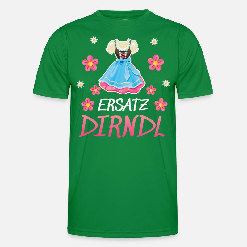 Dirndl Ersatz Männer Funktions-T-Shirt