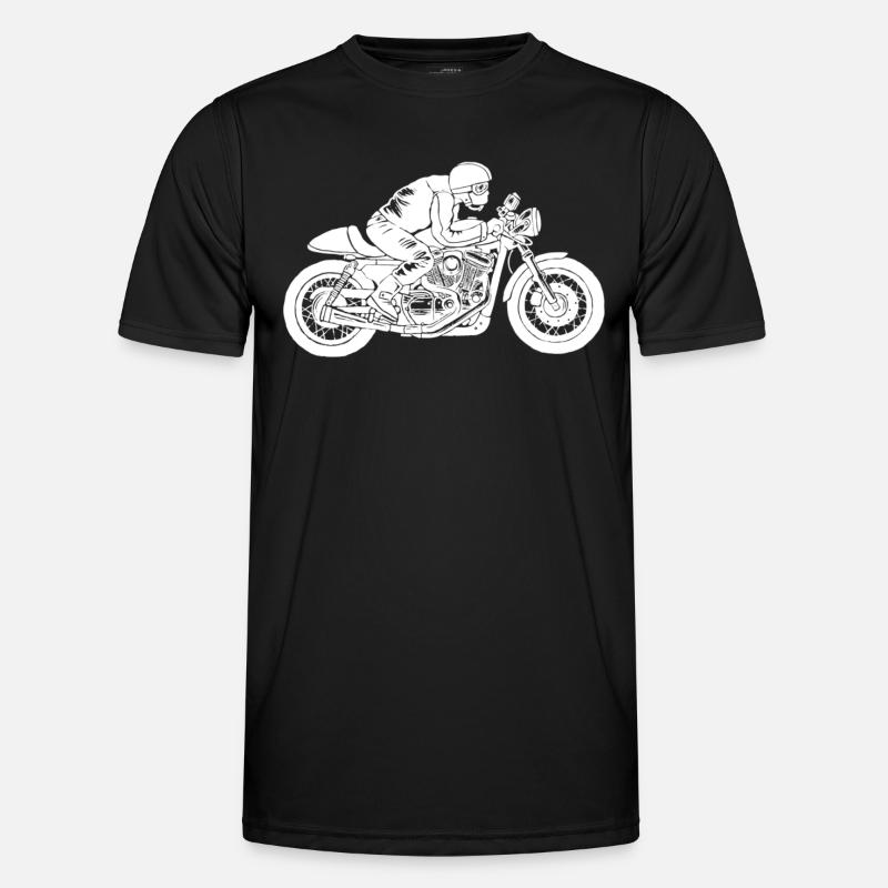 Motorcyclists - Men's Functional T-Shirt - black
