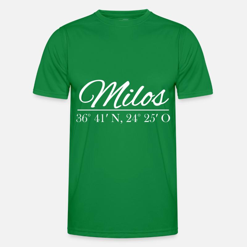 Milos coordonne la conception T-shirt sport Homme