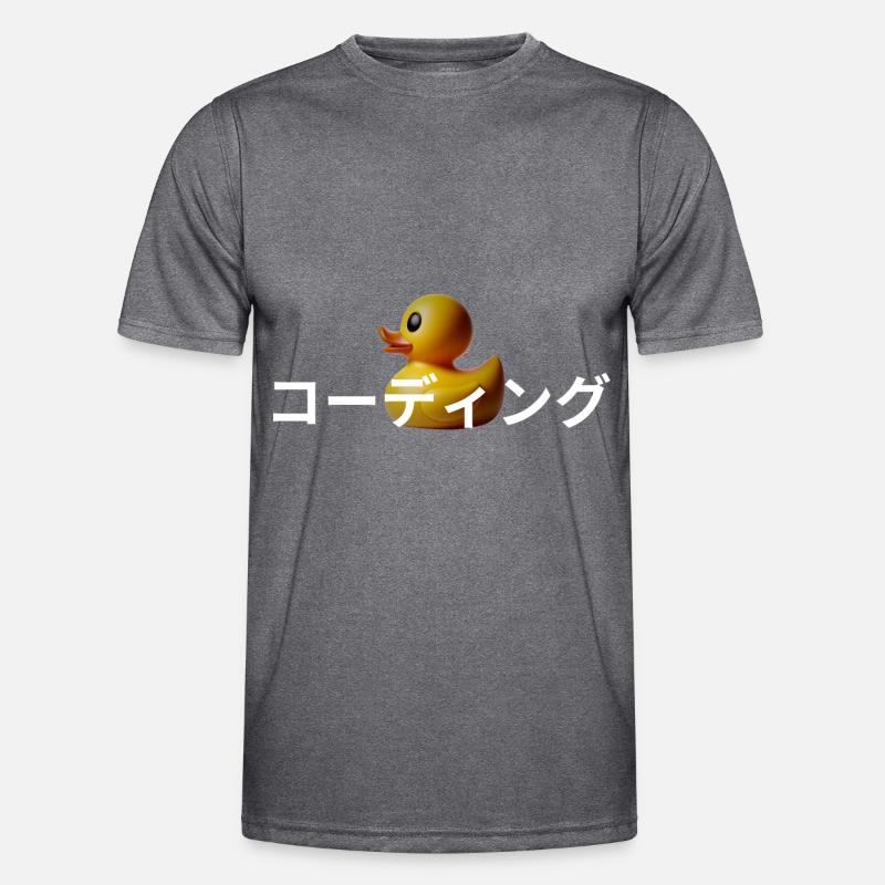 LUZILLION CODER COUTURE, RUBBER DUCK DEBUGGING Männer Funktions-T-Shirt