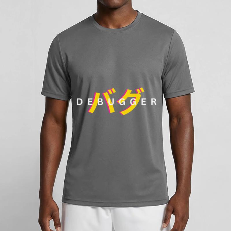 LUZILLION DEBUGGER PRINT FOR CODER AND GAMER Men's Functional T-Shirt