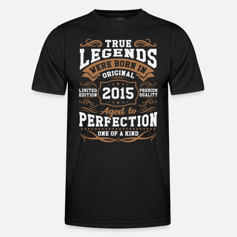 Legends Born 2015 - Men's Functional T-Shirt - black