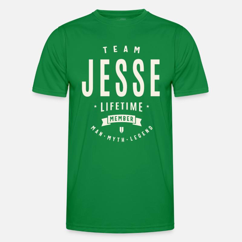 Team Jesse Lebenslanges Mitglied Männer Funktions-T-Shirt