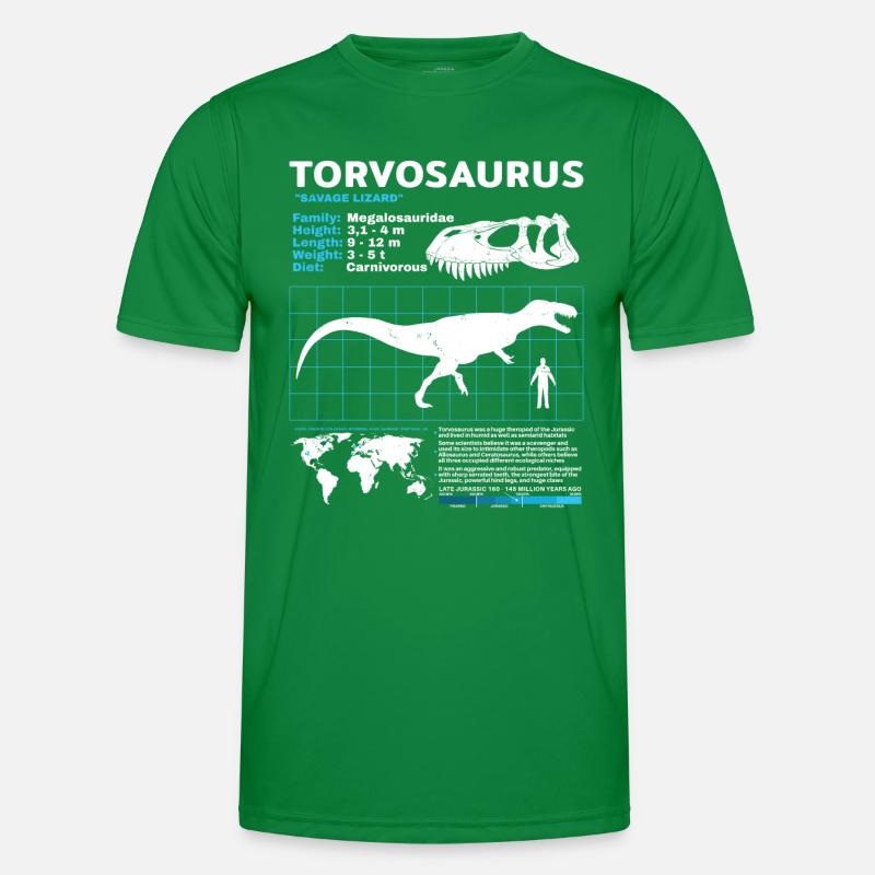 Fiche technique de Torvosaurus T-shirt sport Homme