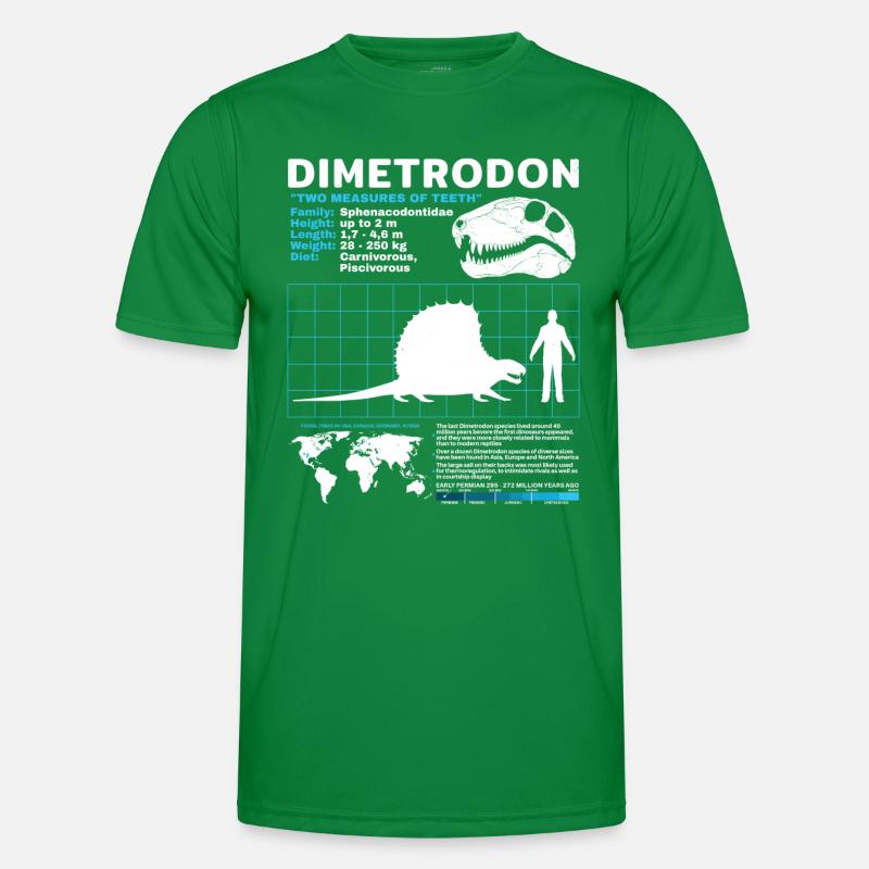 Fiche technique Dimetrodon T-shirt sport Homme