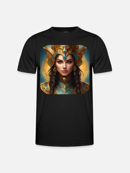 Proud fantasy woman - Men's Functional T-Shirt - black