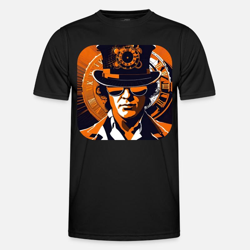 Cool Steampunk Design - Men's Functional T-Shirt - black