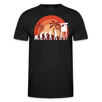 Hunter - Men's Functional T-Shirt - black - Front - AI Model Male 178 dark (178cm)