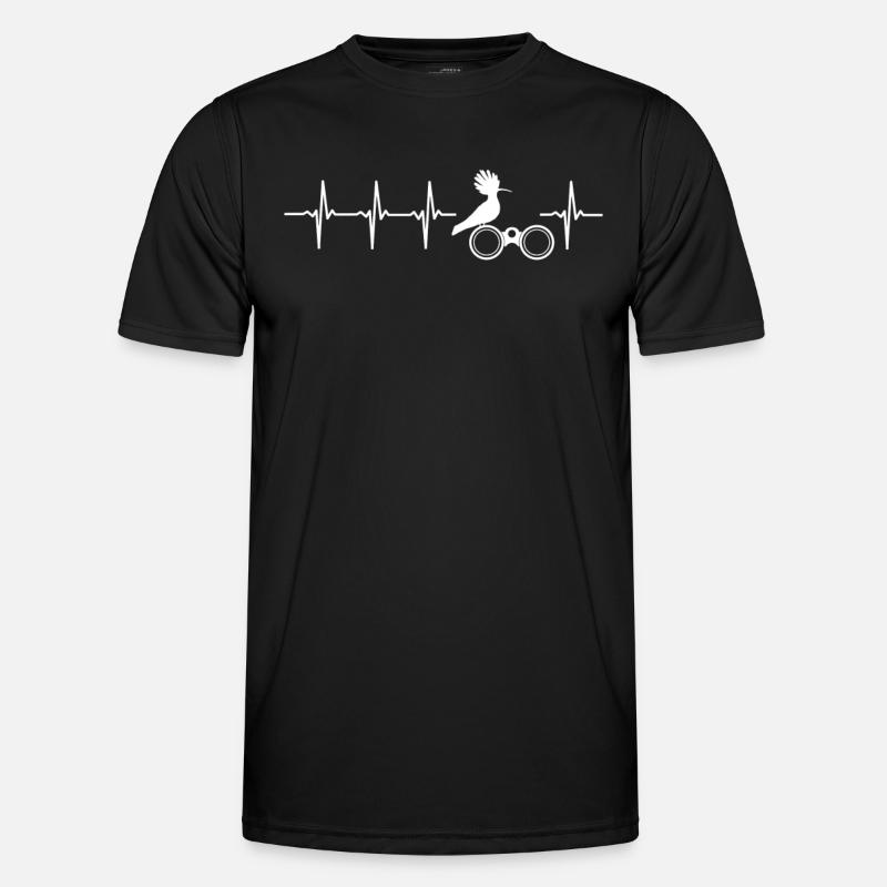 Ich liebe es, Vogel-Geschenk-Idee - Hier bestellen - Männer Funktions-T-Shirt - Schwarz