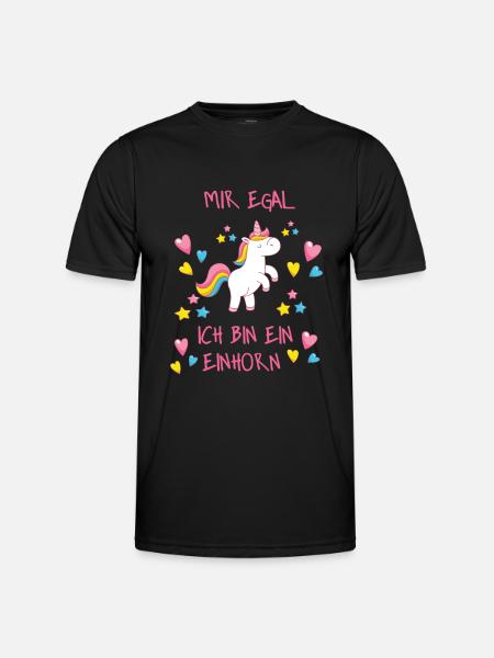 I do not care - Men's Functional T-Shirt - black