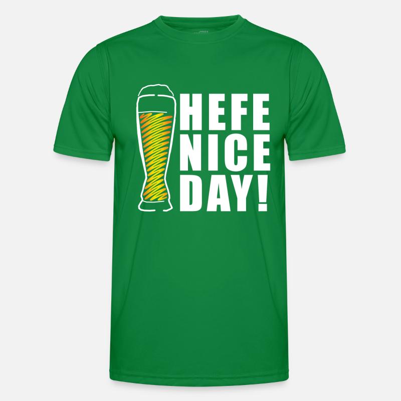 Yeast nice day! Wheat Gift Idea Men's Functional T-Shirt