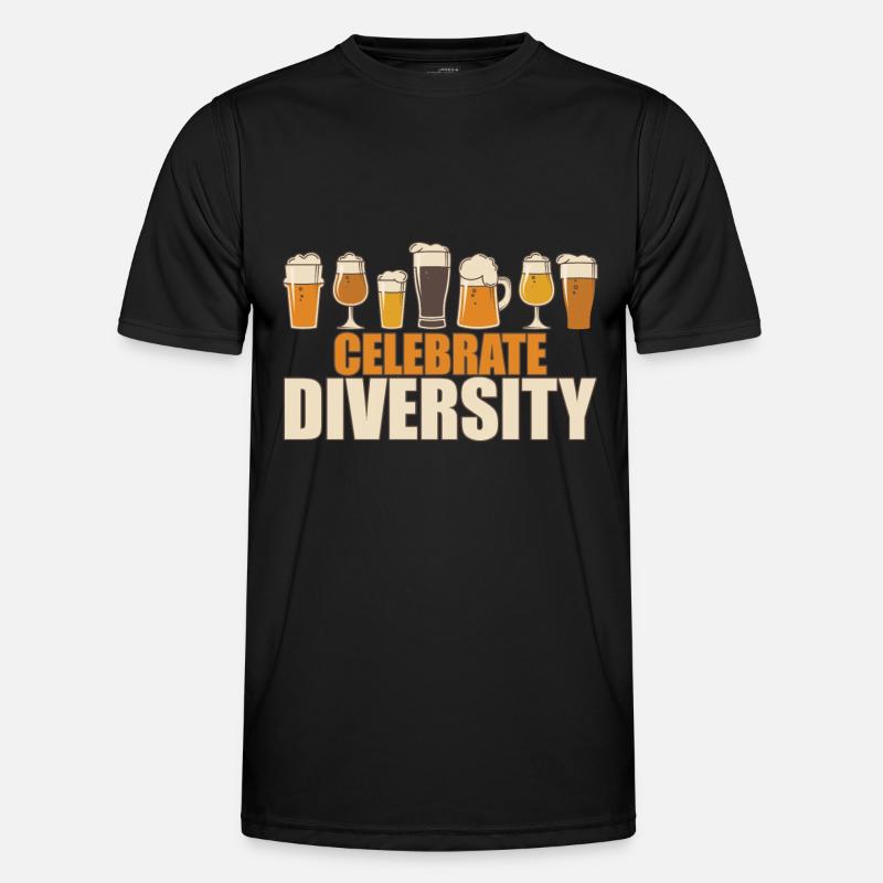 Bier Bierflasche Alkohol Weizenbier Spruch Männer Funktions-T-Shirt