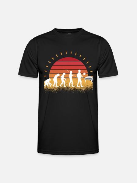 Pizza Bäcker - Männer Funktions-T-Shirt - Schwarz