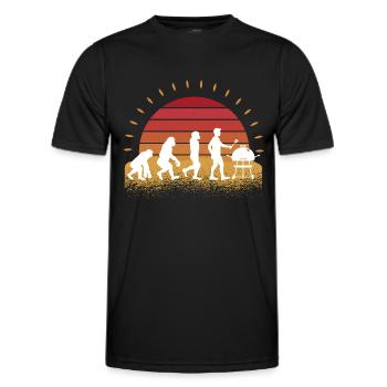 Griller - T-shirt sport Homme - noir - Devant - AI Model Male 178 dark (178cm)
