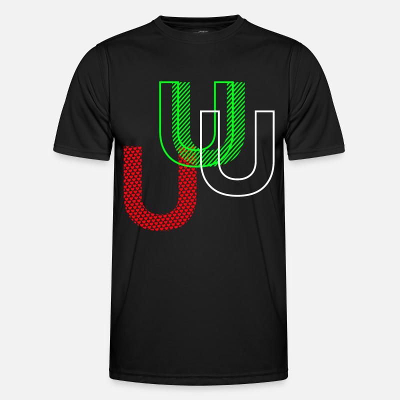 U Neon Männer Funktions-T-Shirt