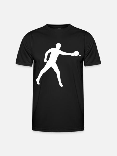 Table tennis players - Men's Functional T-Shirt - black