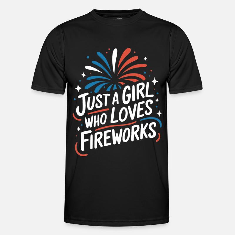 Pyrotechnics Fireworks Pyrotechnics - Men's Functional T-Shirt - black