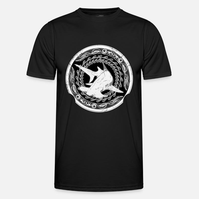 Bimini Hammerhead Shark - Men's Functional T-Shirt - black