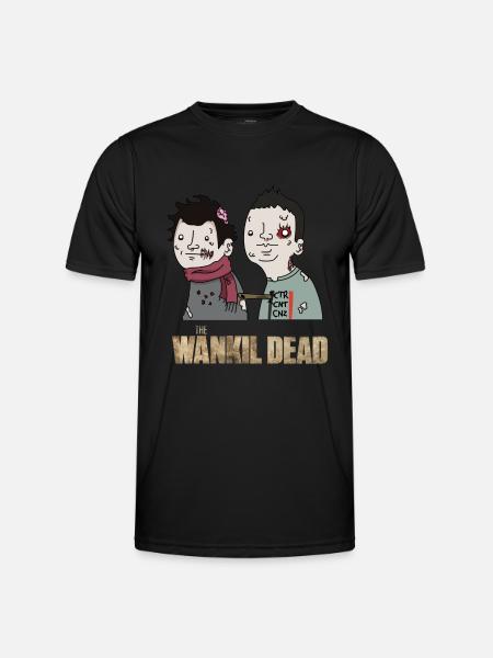 The Wankil Dead - T-shirt sport Homme - noir