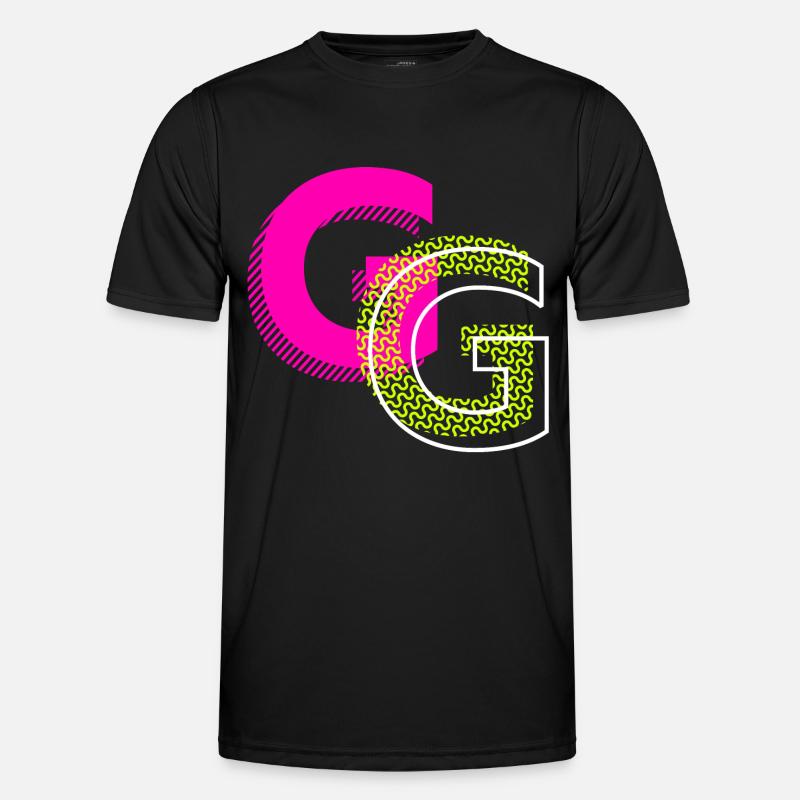 Initial letter G Men's Functional T-Shirt