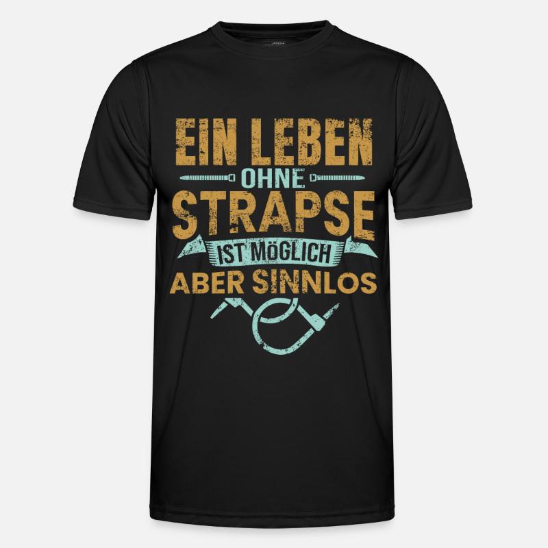 Elektriker Strapse Kabelbinder Geschenk Männer Funktions-T-Shirt