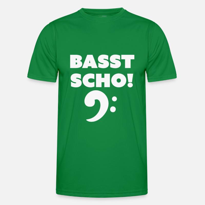 Basst scho, Geschenk Tuba Männer Funktions-T-Shirt
