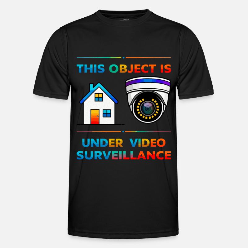 Building surveillance Men's Functional T-Shirt