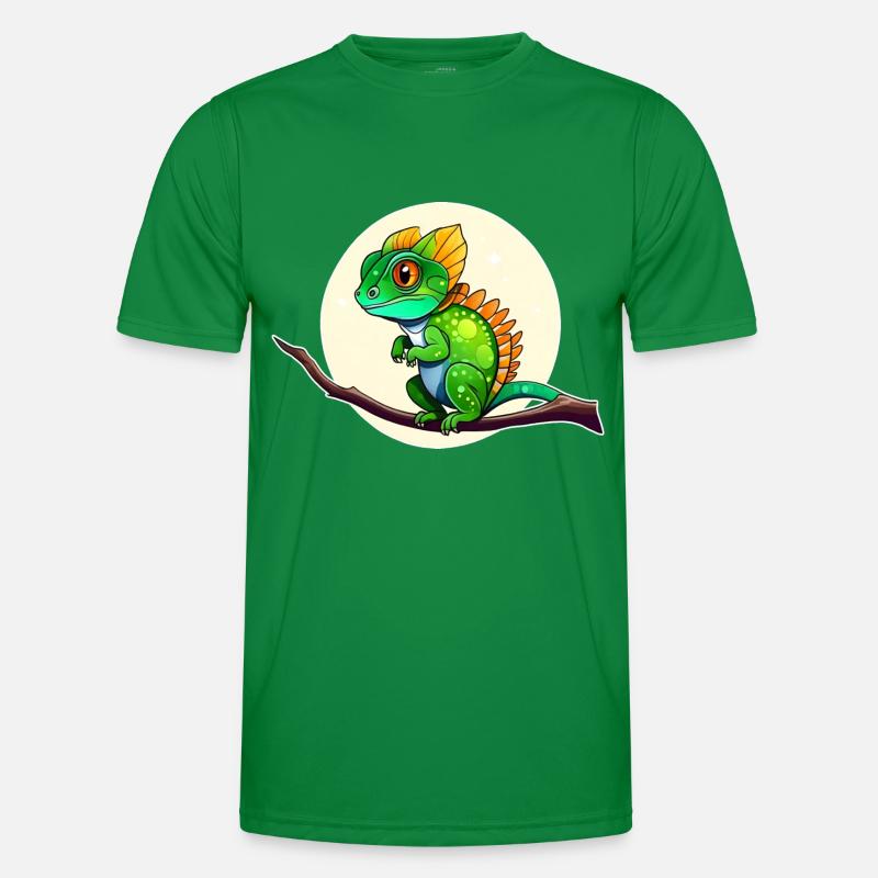 Cute little lizard Men's Functional T-Shirt