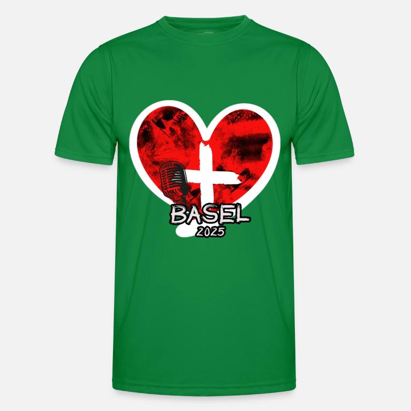 ESC de Bâle 2025 T-shirt sport Homme