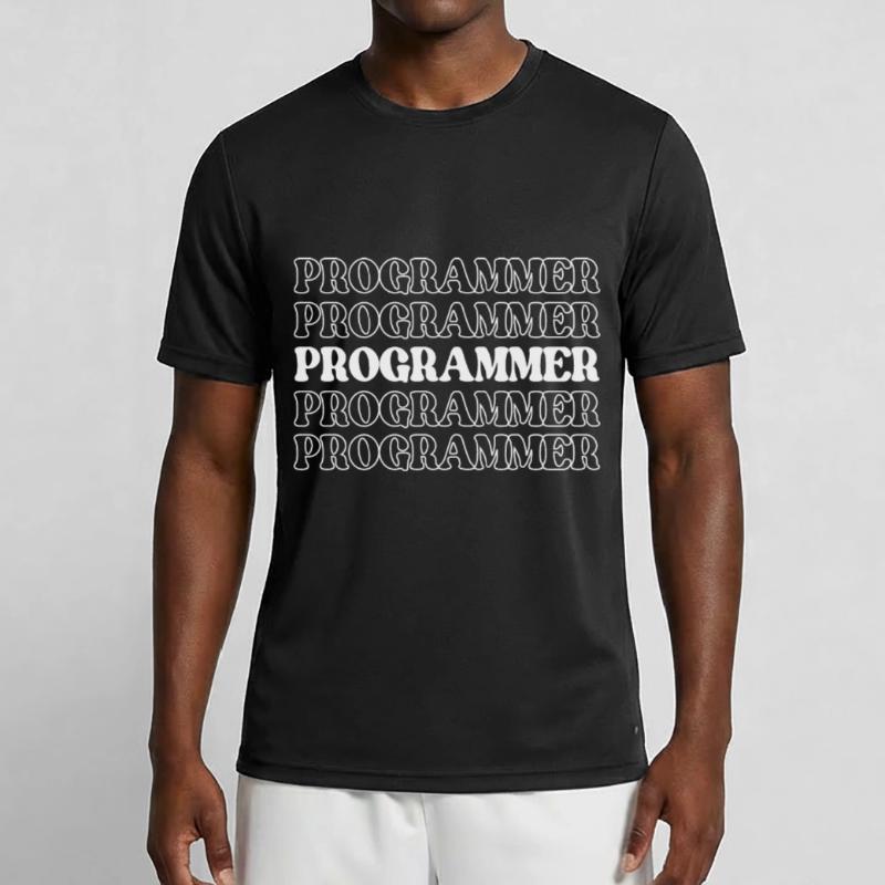 Programmeur Codeur Développeur Codeur Ingénieur logiciel T-shirt sport Homme