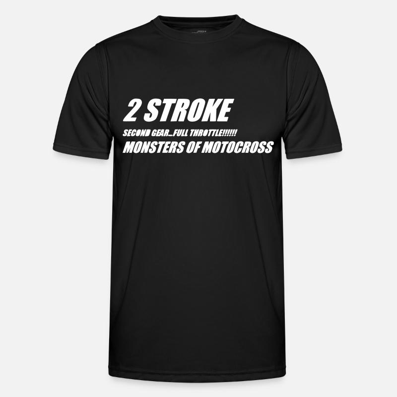 2 STROKE Men's Functional T-Shirt