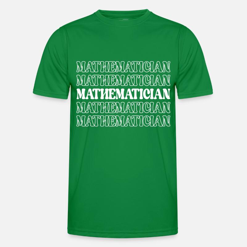 Mathematician Math Expert Math Whiz Math Genius Men's Functional T-Shirt