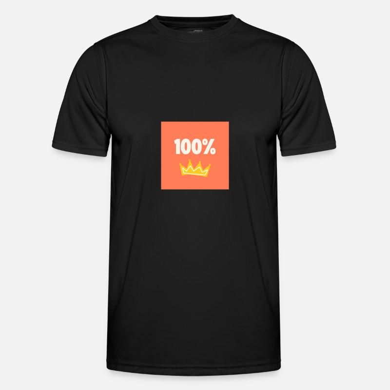 100% KING T-shirt sport Homme