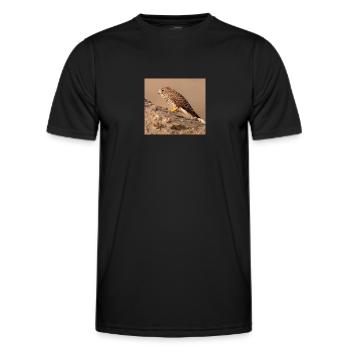 Eagle in desert - Men's Functional T-Shirt - black - Front - AI Model Male 178 dark (178cm)