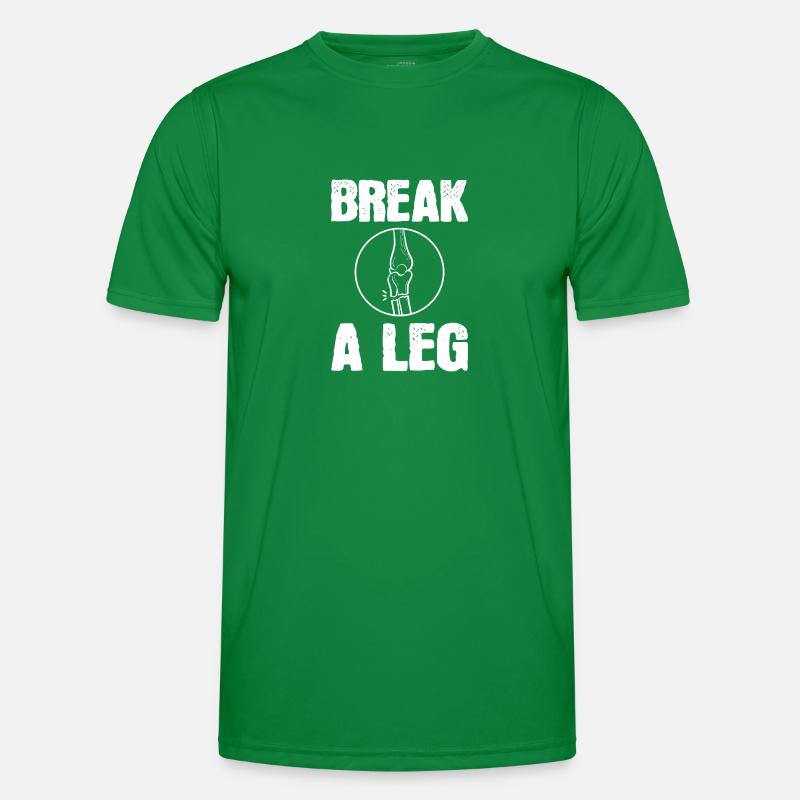 Broken leg Men's Functional T-Shirt