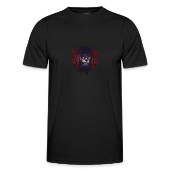 Laos - T-shirt sport Homme - noir - Devant - AI Model Male 178 dark (178cm)