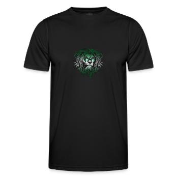 Nigeria - Männer Funktions-T-Shirt - Schwarz - Vorne - AI Model Male 178 dark (178cm)