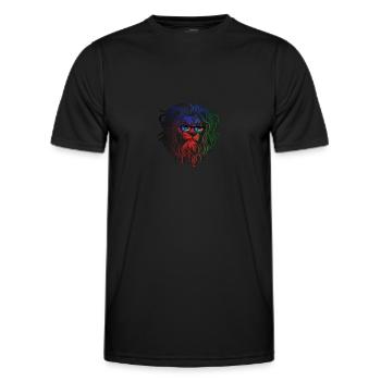 South Sudan - Men's Functional T-Shirt - black - Front - AI Model Male 178 dark (178cm)