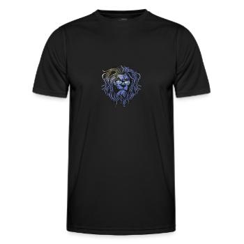 Uruguay - Men's Functional T-Shirt - black - Front - AI Model Male 178 dark (178cm)